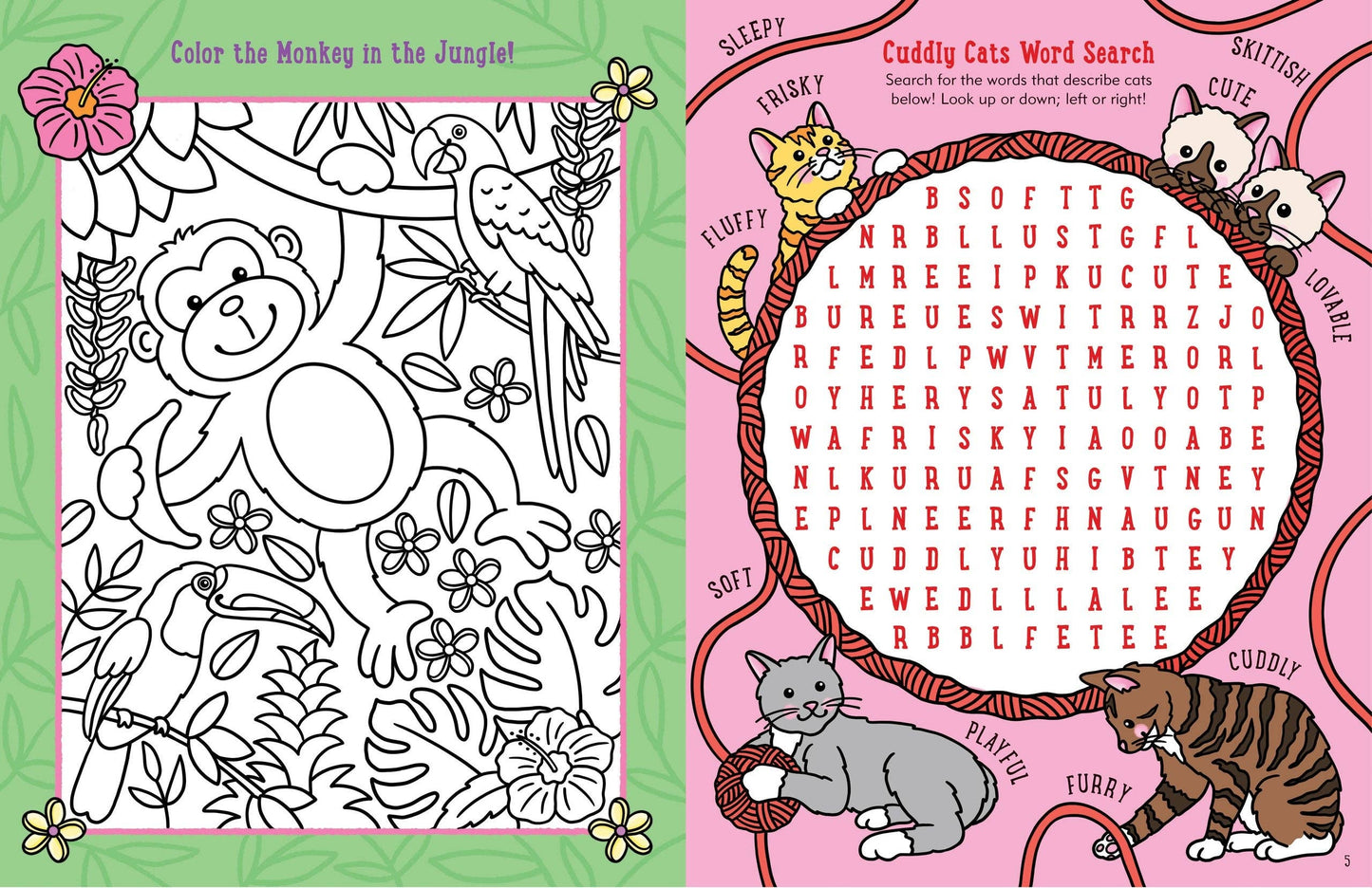 "The Furry Friends" Activity Book