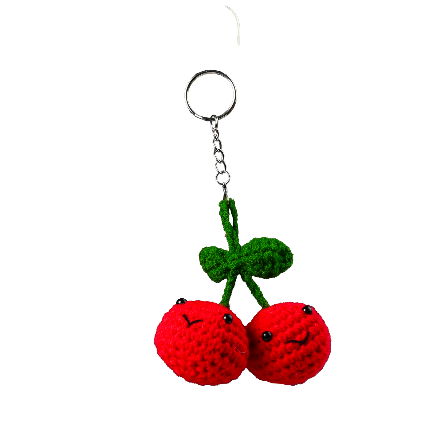 "Cherries" DIY Keychain Crochet Kit