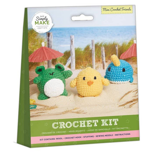 Crochet Craft Kit "Mini Crochet Friends"