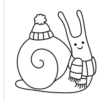 "Colour Me Cozy" Colouring Book