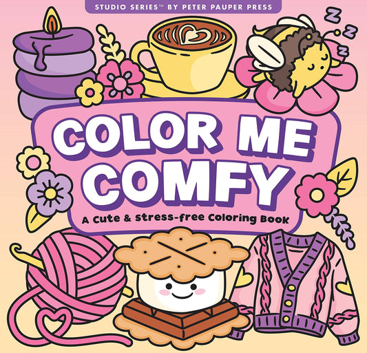 "Colour Me Comfy" Colouring Book