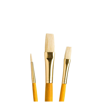 Princeton Real Value Bristle Brush Set of 3 (9103)
