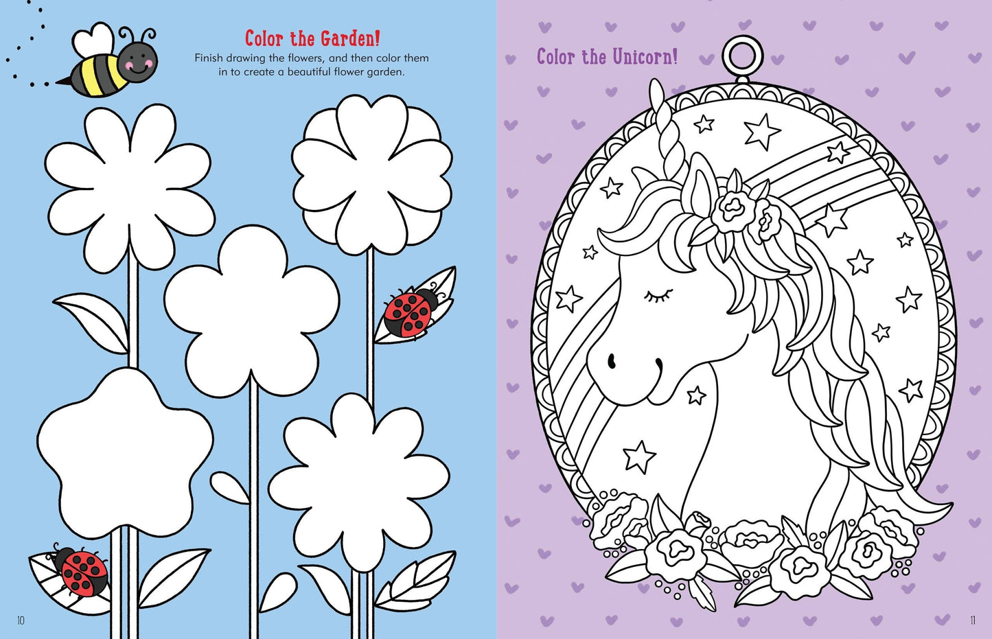 "Unicorn" Activity Book