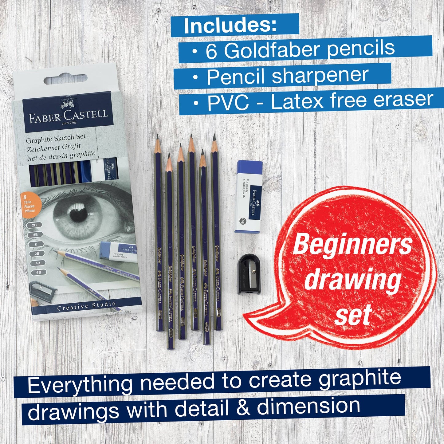 Faber-Castell Graphite Sketch Set