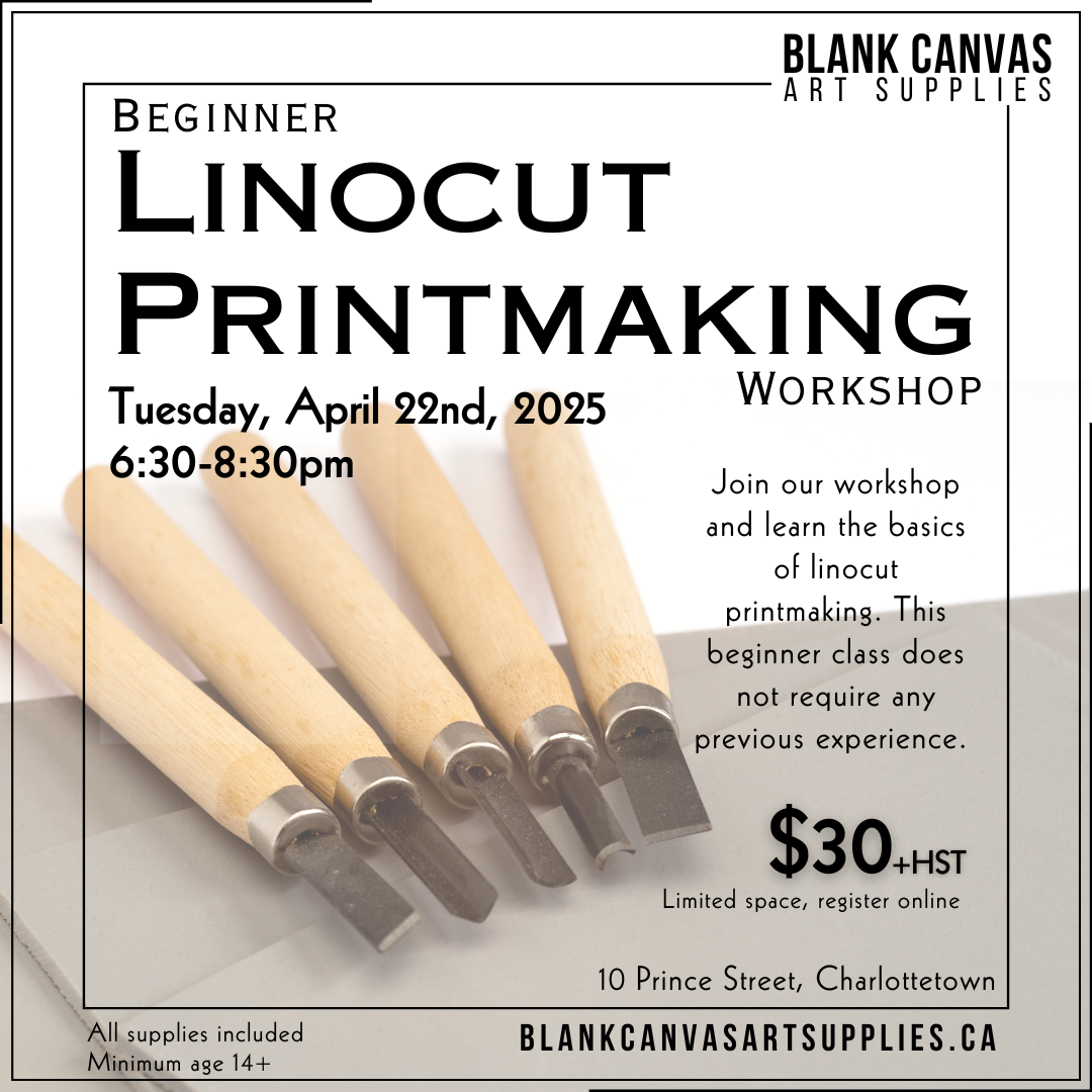 CANCELED Workshop: Beginner Lino Printmaking April 22nd