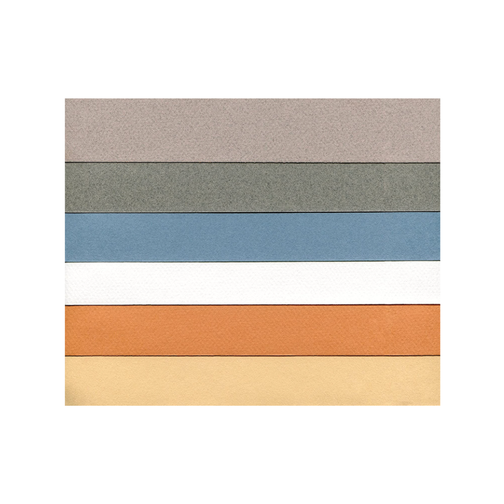Canson Mi-Teintes Pastel Pad Assorted Colours 9” x 12” 98lb Fold Over 24 sheets