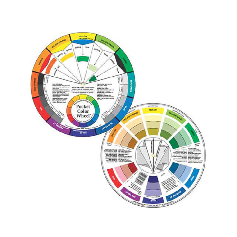 Insertable Color Wheel Pocket Colour Wheel – Blank Canvas Art Supplies