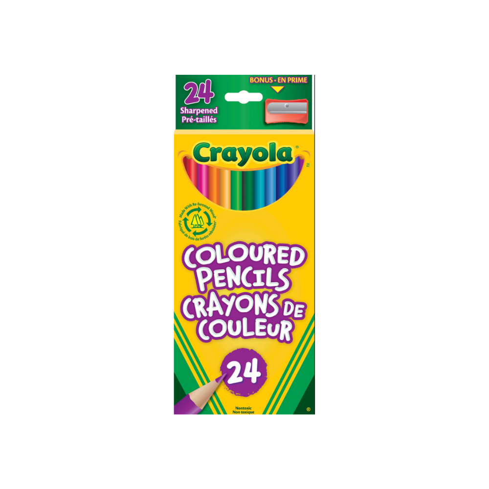 Crayola 24 Coloured Pencils