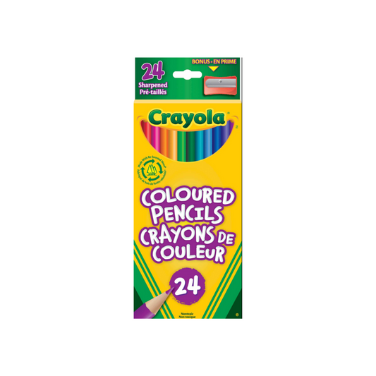 Crayola 24 Coloured Pencils