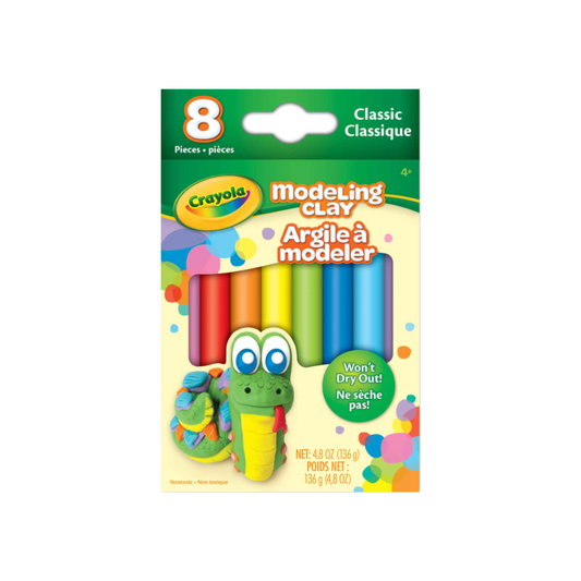 Crayola Modeling Clay 8 Classic Colours