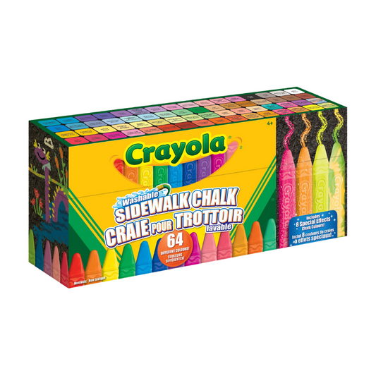 Crayola Sidewalk Chalk Set of 64