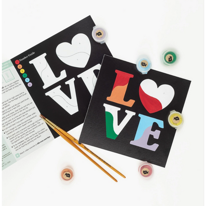 Elle Cree: Pride Love MINI Paint-by-Number Kit