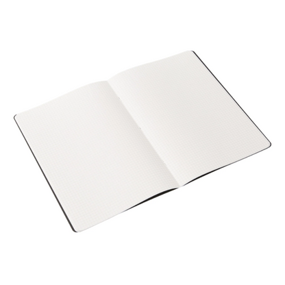 Fabriano ECOQUA Stapled Blank Notebook Black 8x11" 40 pagesFabriano ECOQUA Stapled Blank Notebook Black 8x11"