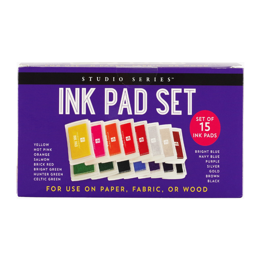Studio Series Ink Pad Set (15 Colours)