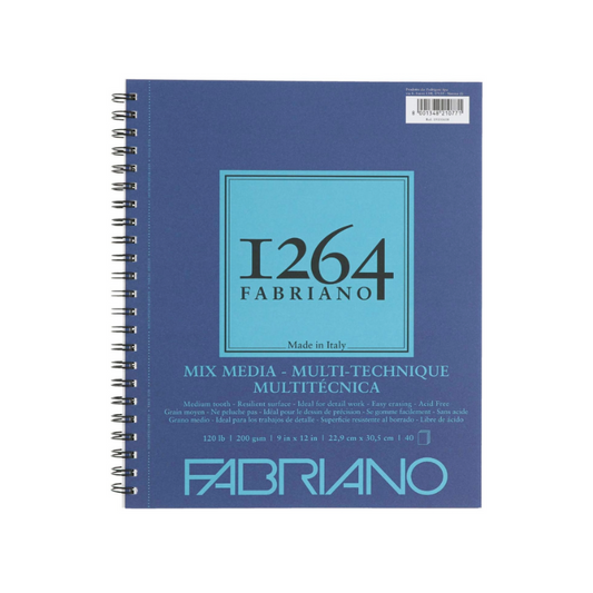 Fabriano 1264 Mixed Media Pads 110lbs