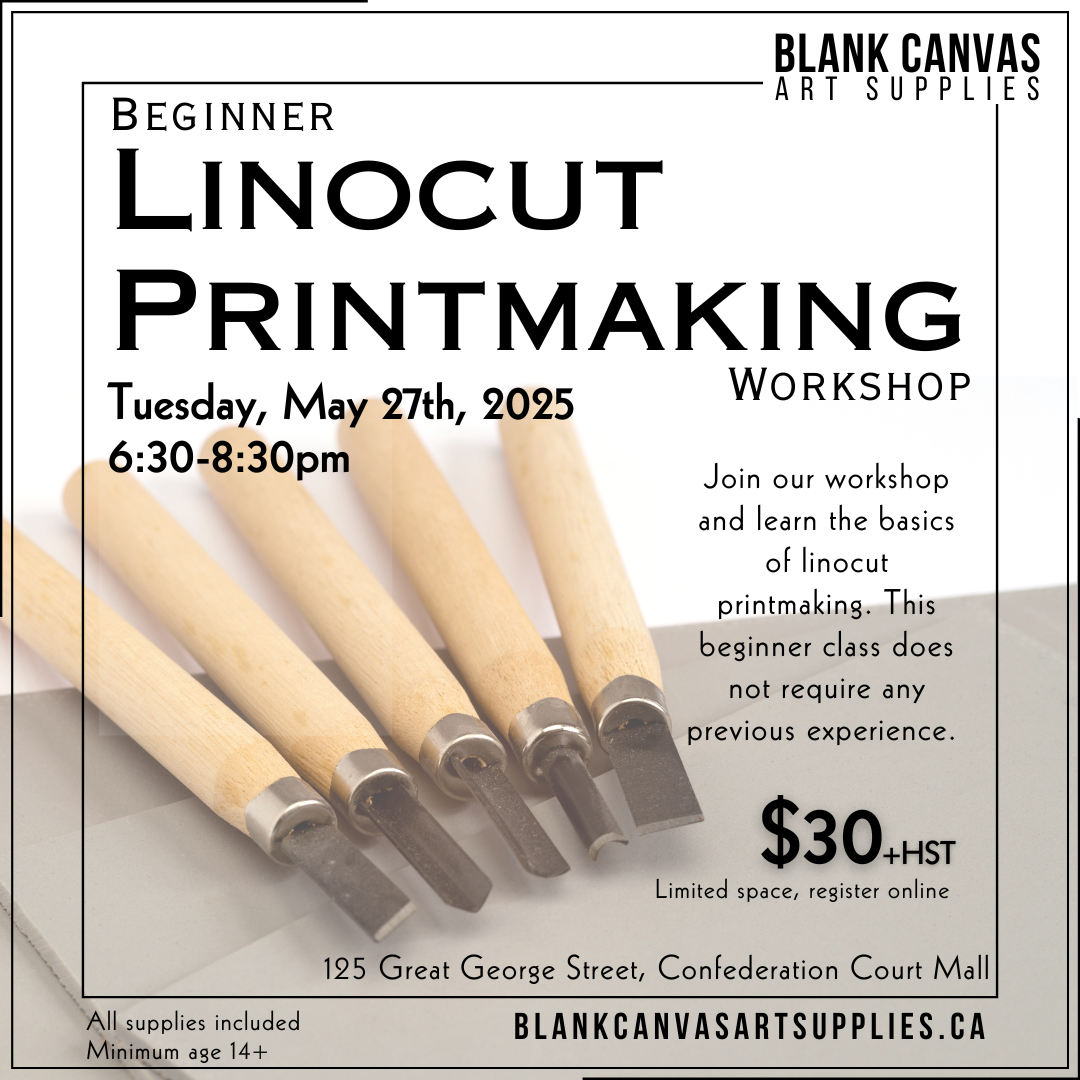 Workshop: Beginner Lino Printmaking May 27th
