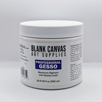 Blank Canvas Professional White Gesso