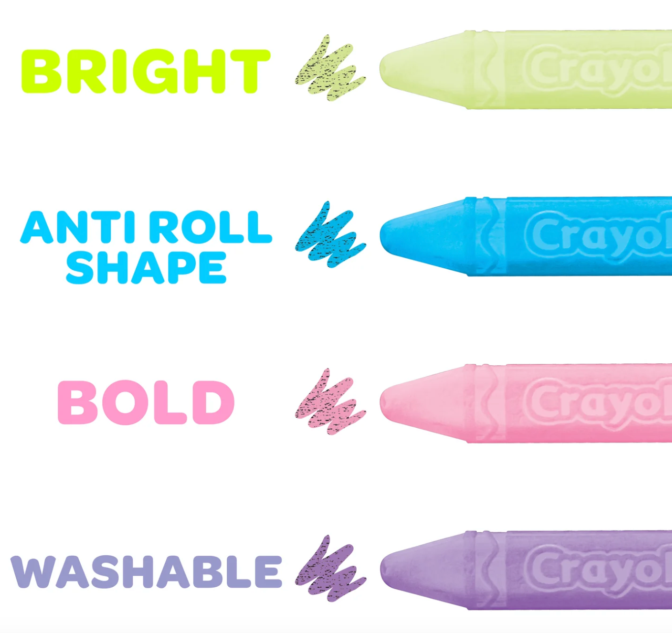 Crayola Sidewalk Chalk Set of 24