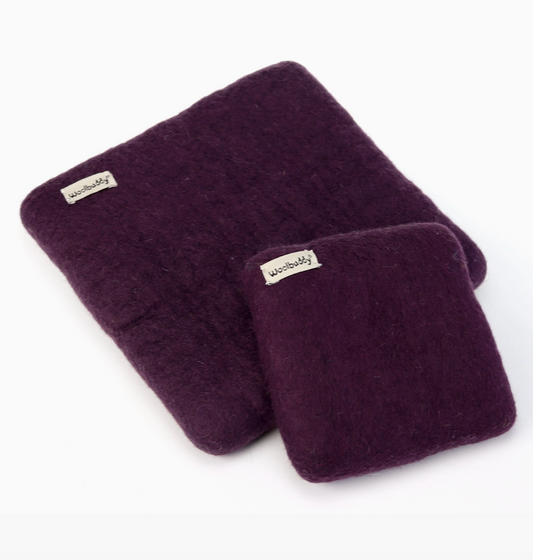 Woolbuddy Needle Felting Mats - Dark Purple