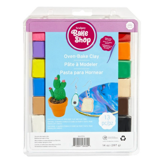 Sculpey Bake Shop Variety Pack 12-Colours
