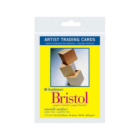 Strathmore Artist Trading Cards Pack of 20 - Bristol Smooth