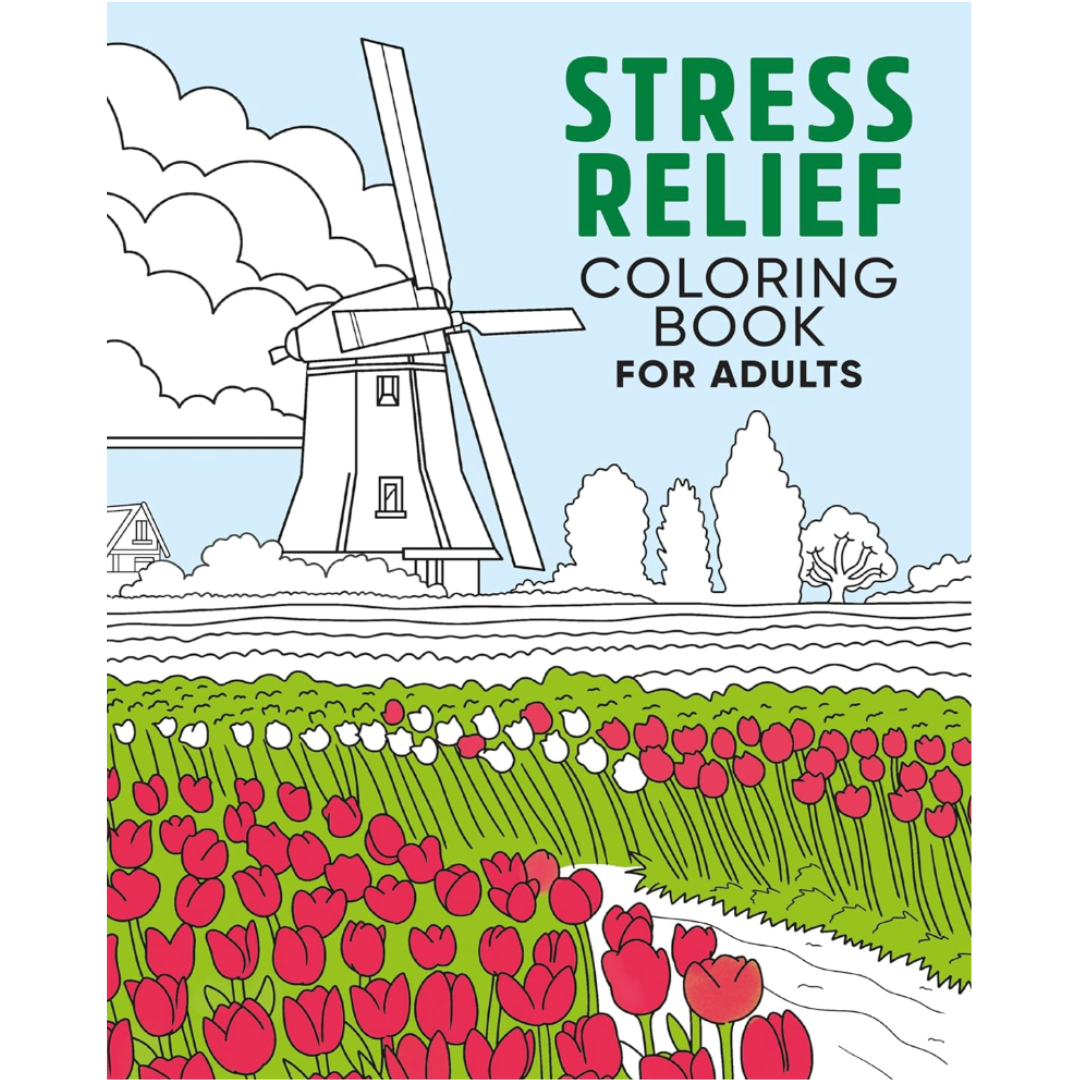 Stress Relief Colouring Book for Adults