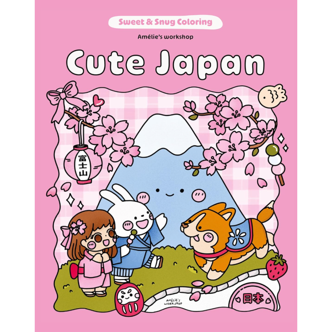 Sweet & Snug Colouring: Cute Japan