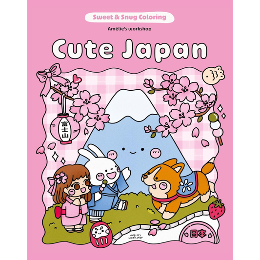 Sweet & Snug Colouring: Cute Japan