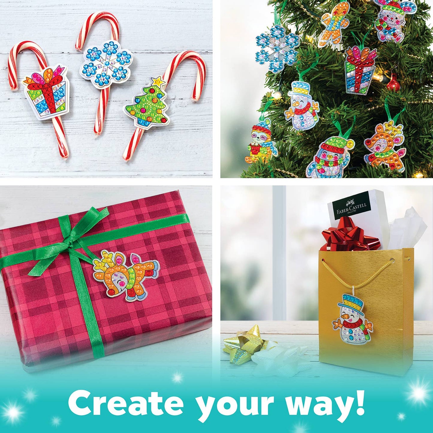 Holiday Big Gem Diamond Painting for Kids