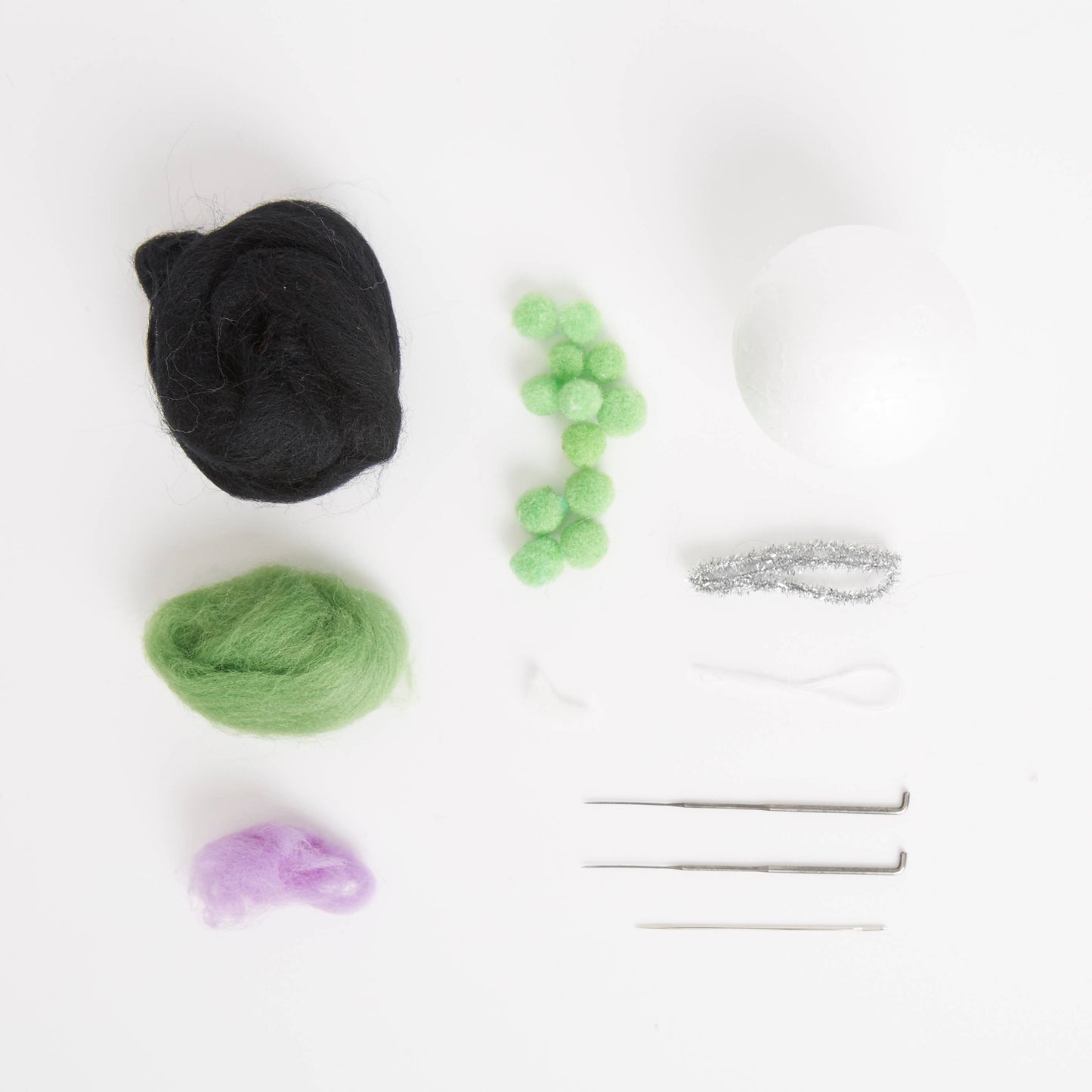 Needle Felting Kit "Halloween Cauldron"