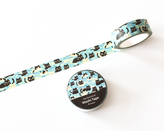 Playful Cats Washi Tape