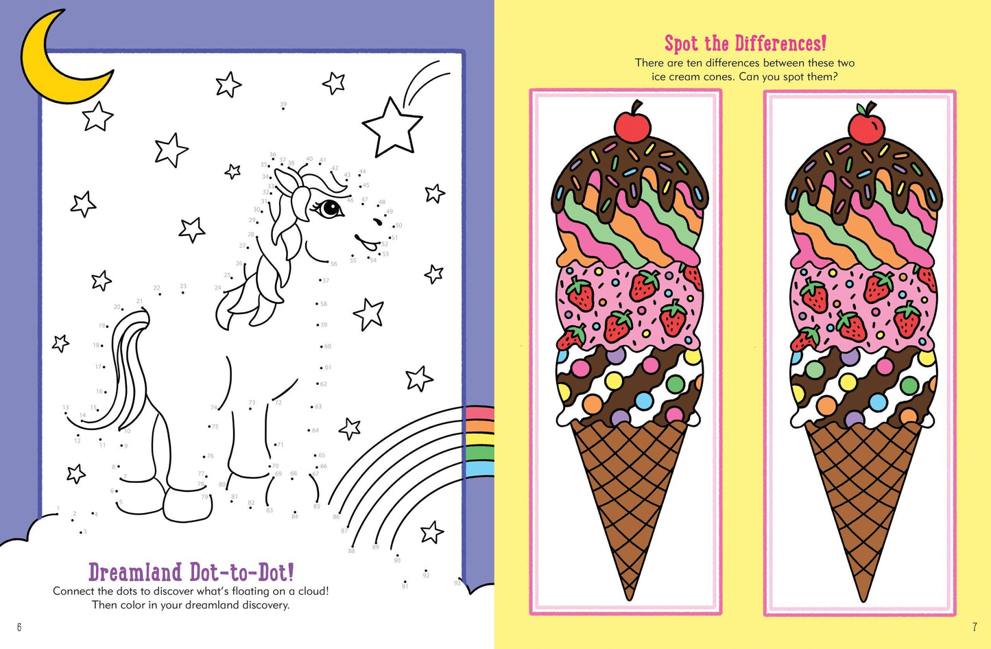 "Unicorn" Activity Book