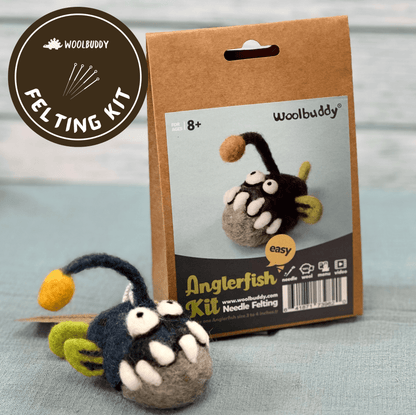 Woolbuddy Needle Felting Kit "Deep Sea Angler Fish"