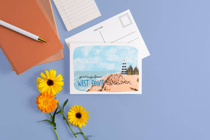 🇨🇦 "Greetings From West Point" Postcard