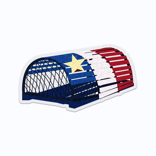 🇨🇦  "Acadian Lobster Trap" Sticker