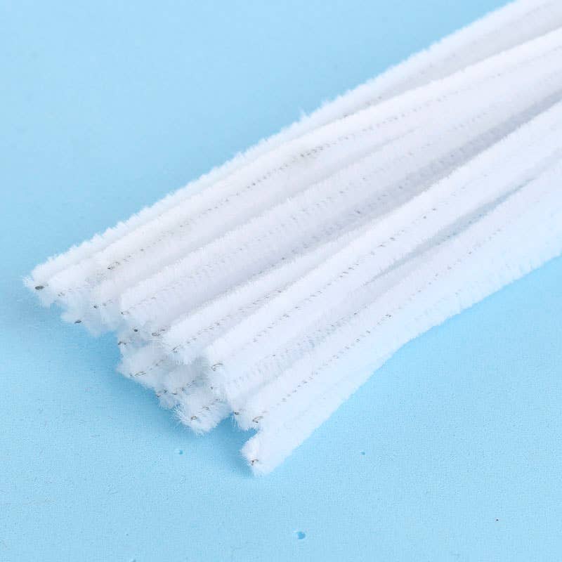 12" Pipe Cleaner Chenille Stems (Packs of 25)