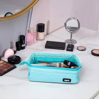 ZIPIT Lenny Pencil Case (Light Teal)