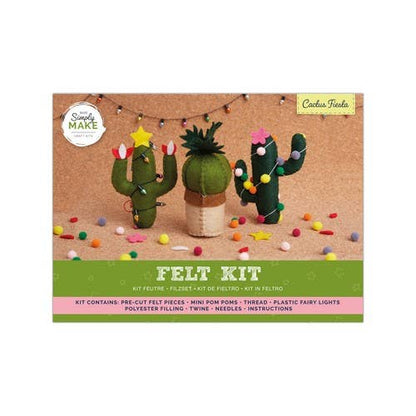 Felt Cactus Kit Set of 3