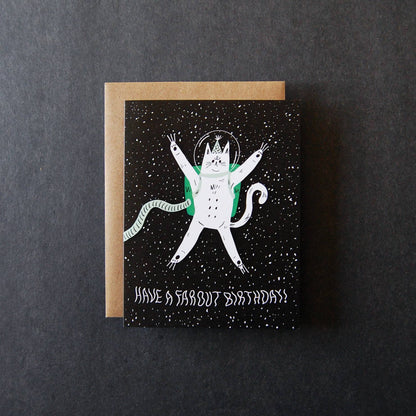 🇨🇦 "Far Out Birthday" Greeting Card