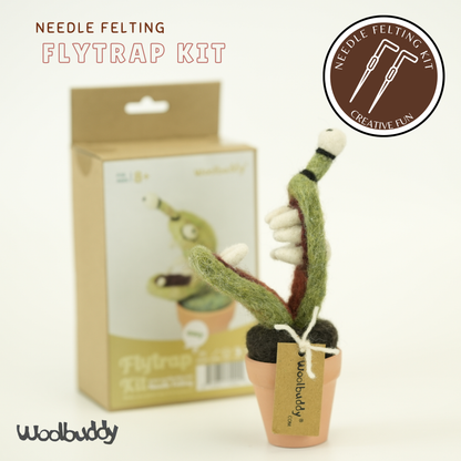DIY Needle Felting Monster Plant Kit – Flytrap