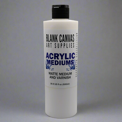 Blank Canvas Matte Medium & Varnish