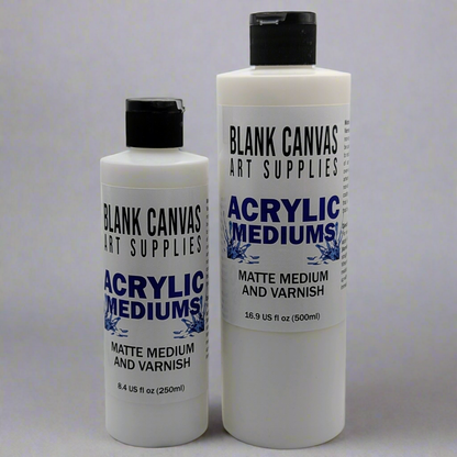 Blank Canvas Matte Medium & Varnish