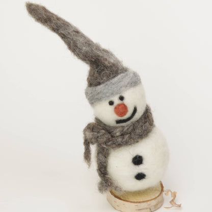 Woolbuddy Needle Felting Kit "Snowman"