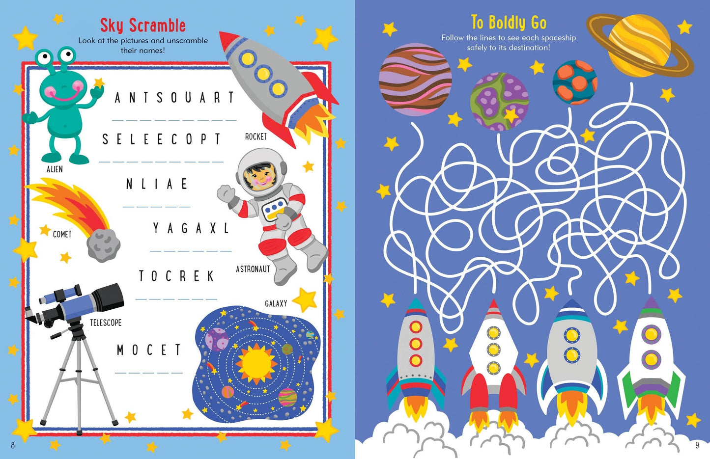 "Outer Space" Activity Book