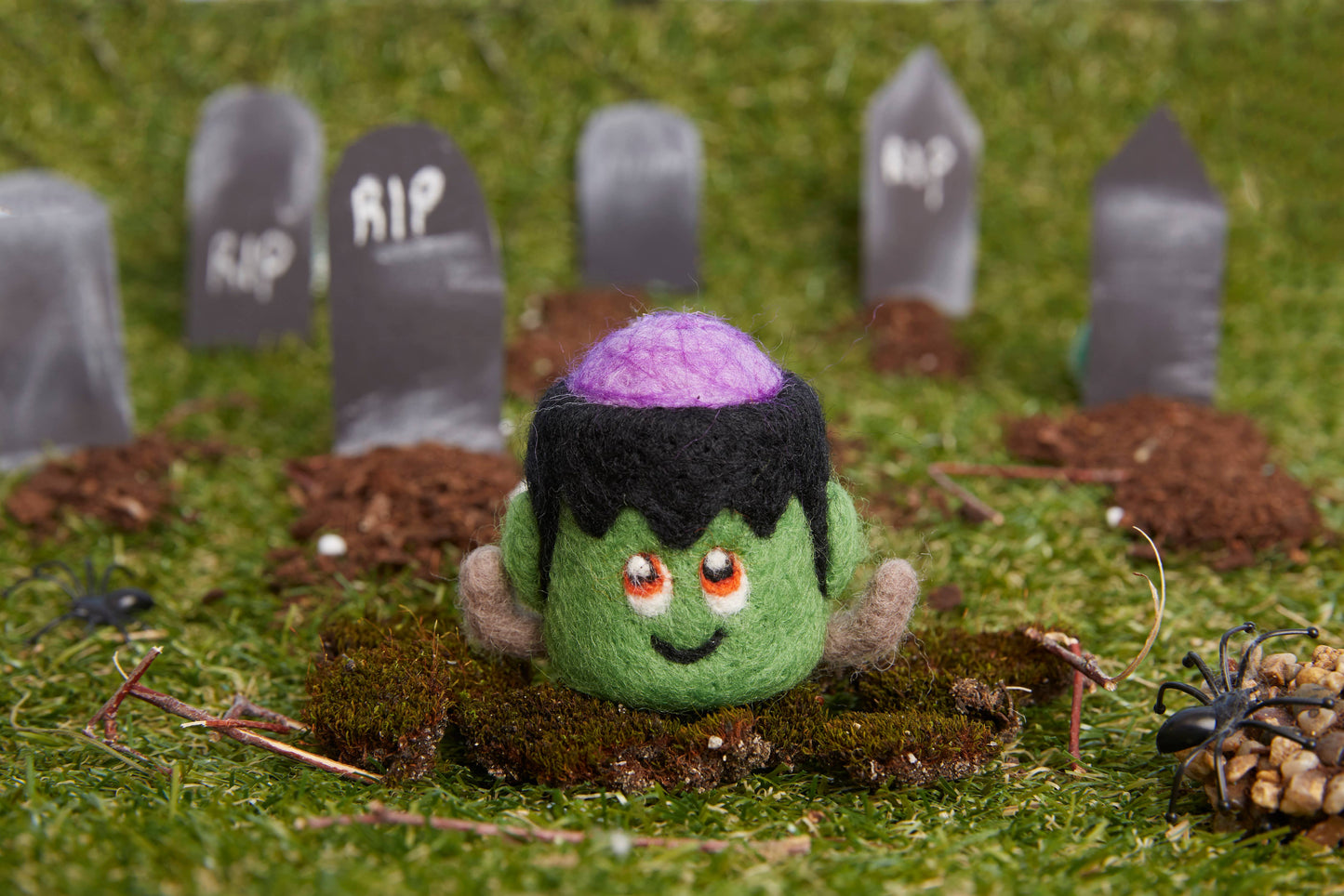 Needle Felting Kit "Frankenstein's Monster"