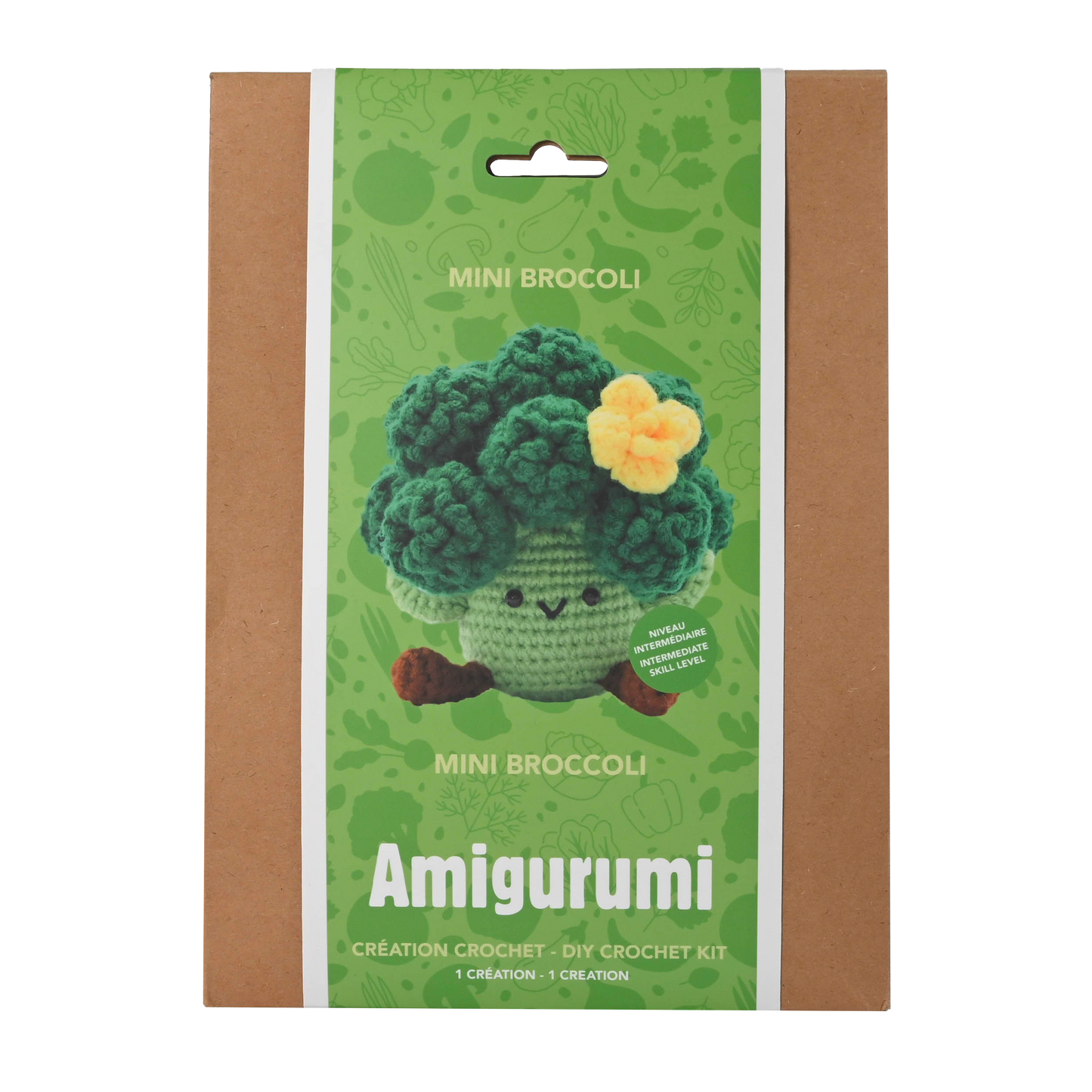 "Mini Brocoli Buddy" DIY Crochet Kit