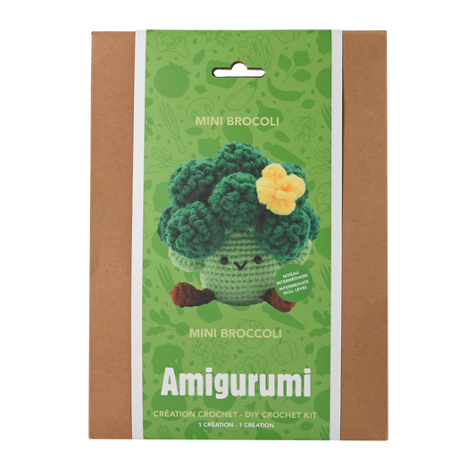 "Mini Brocoli Buddy" DIY Crochet Kit