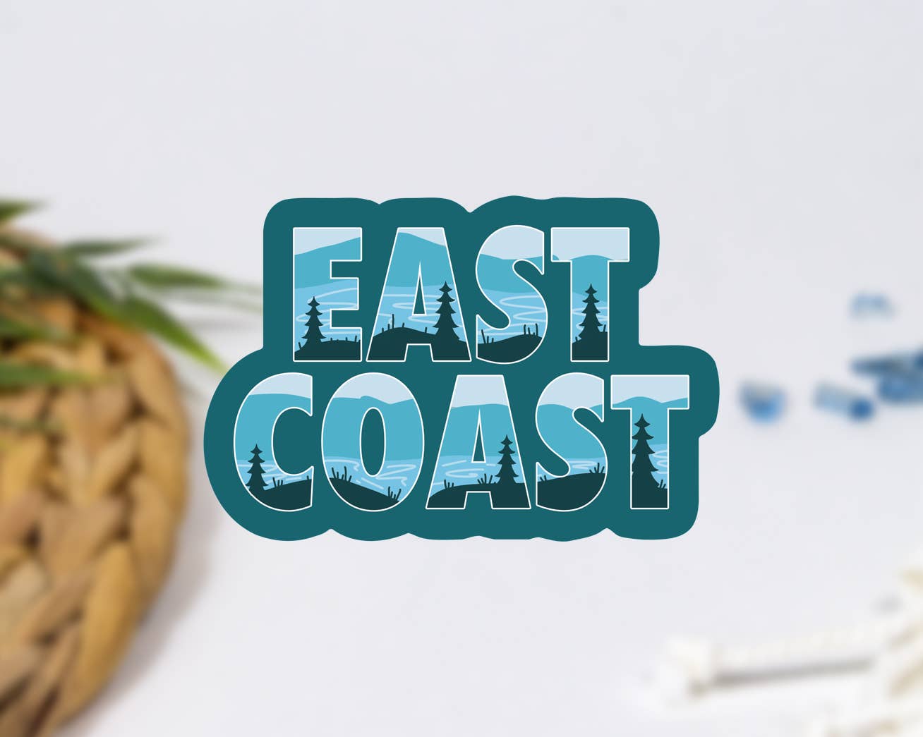 🇨🇦  "East Coast" Sticker