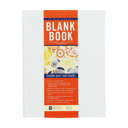 Studio Series Blank Book 8.5x11"