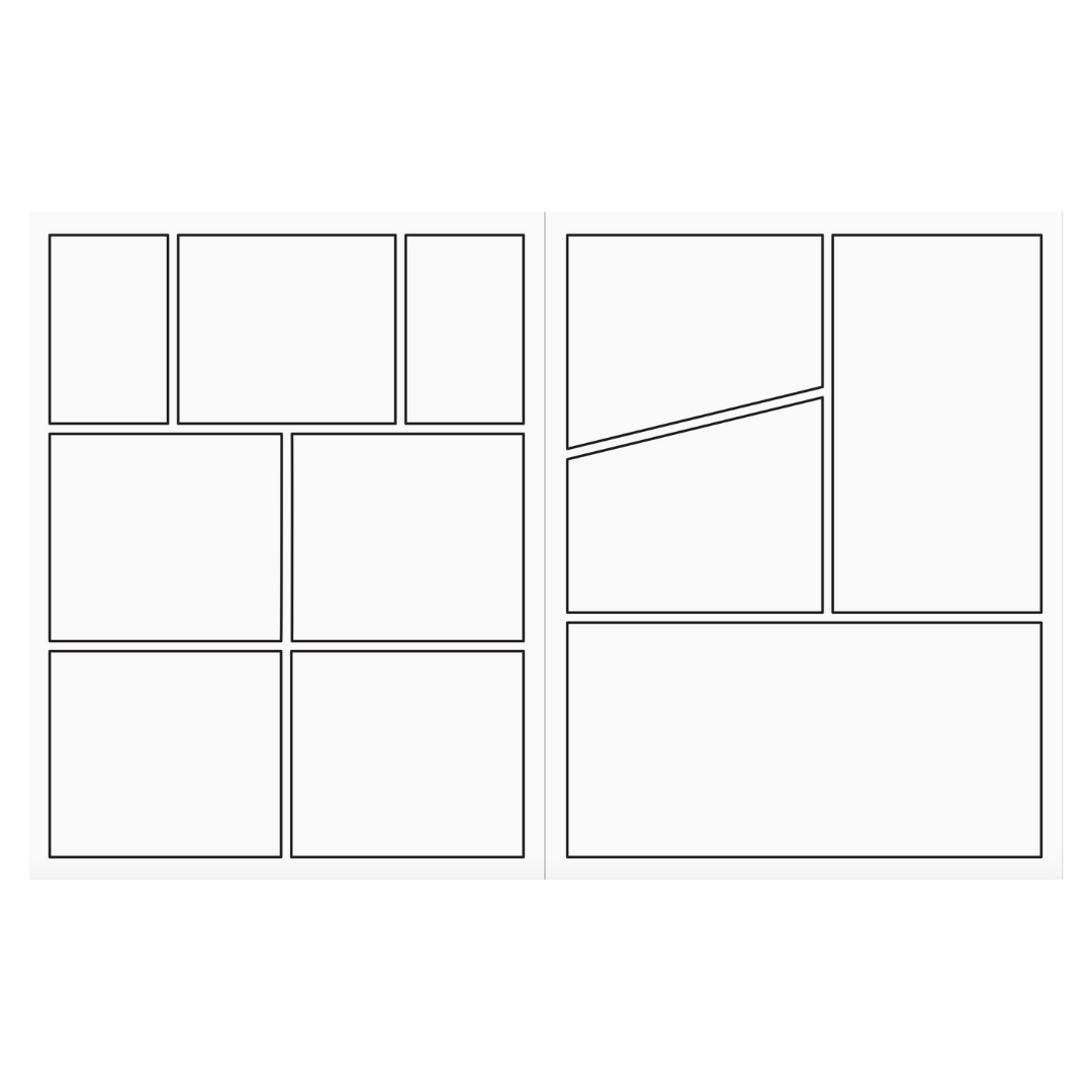 Blank Comic Book 8.5x11"
